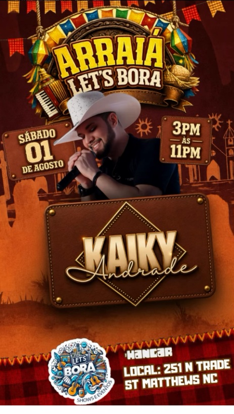 Arraiá Let’s Bora | Festa Junina Brasileira em Matthews NC