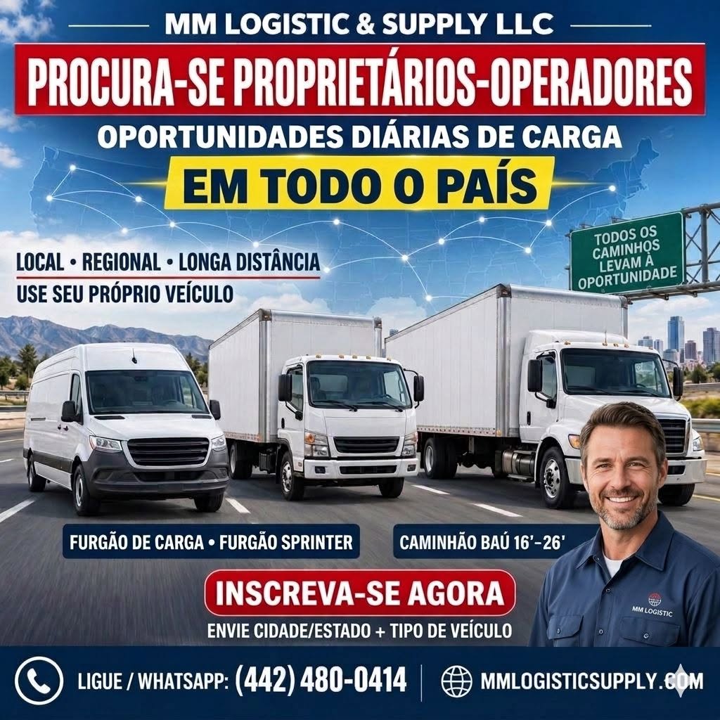 Motorista – MM Logistic & Supply LLC