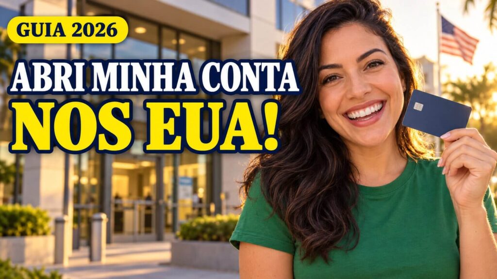 abrir conta bancária nos EUA sendo brasileiro imigrante