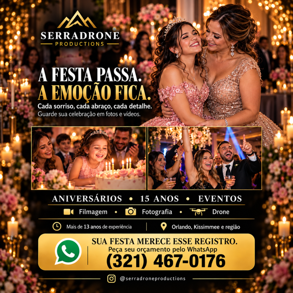Celebração Luxuosa em Preto e Dourado