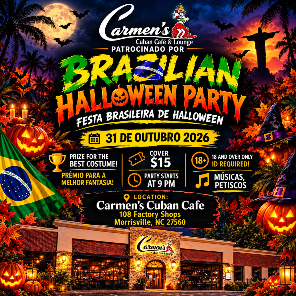 Festa Brasileira de Halloween no Café Carmen’s