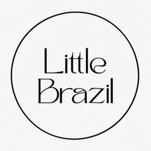 Logo Circular Minimalista Little Brazil