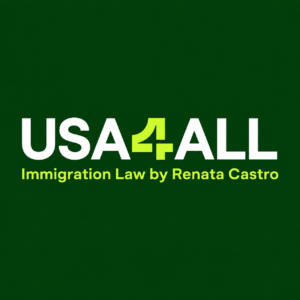 Logo USA4ALL em Verde Floresta