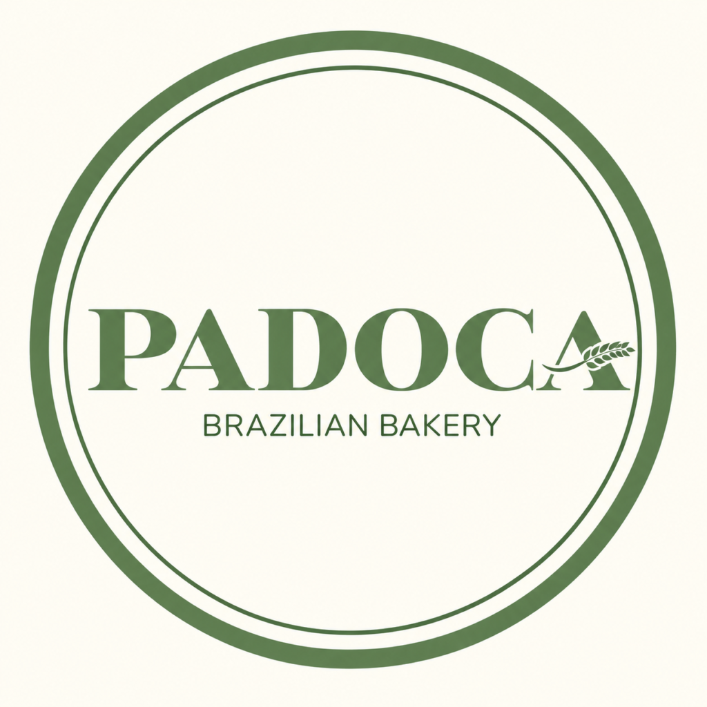Logotipo Circular de Padaria Brasileira