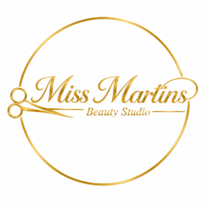 Logotipo Dourado Miss Martins