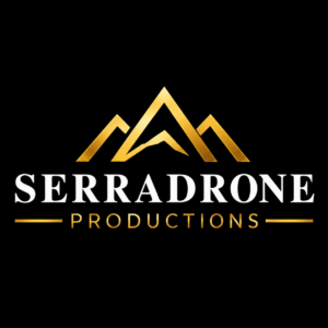 Logotipo Dourado SerraDrone