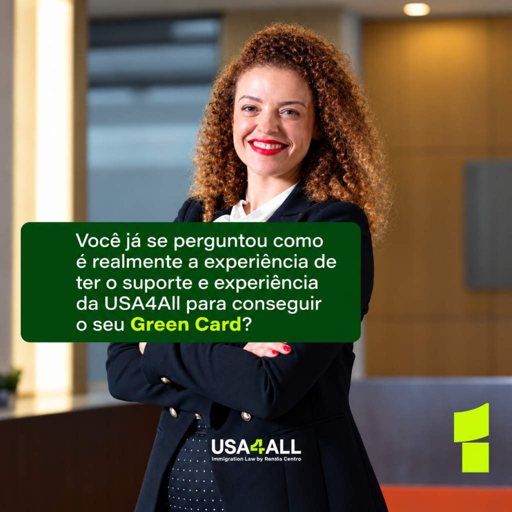 Suporte USA4All para seu Green Card